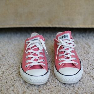 Faded Red Converse